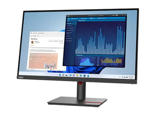 LENOVO ThinkVision T27p-30 27p Monitor with ThinkVision MC60 webcam HDMI