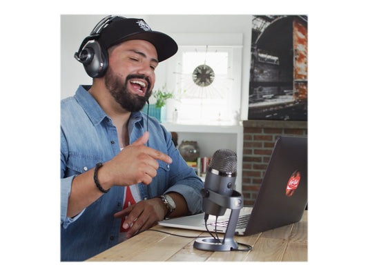 LOGITECH Blue Microphones Yeti Nano Microphone USB shadow grey