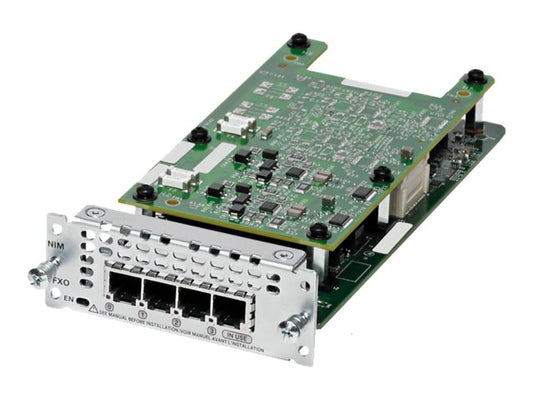 CISCO 4-port Network Interface Module - FXO Universal