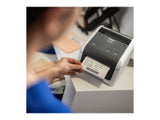 BROTHER TD-4520DN Label printer direct thermal Roll 118mm 300x300dpi 152mm/sec USB 2.0 LAN serial grey white