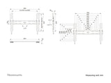 NEOMOUNTS WL35S-850BL16 Support pour écran mural 42-86p - inclinable - verrouillable - installation rapide