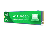 WD Green SN350 NVMe SSD 2To M.2 2280 PCIe Gen3 8Gb/s