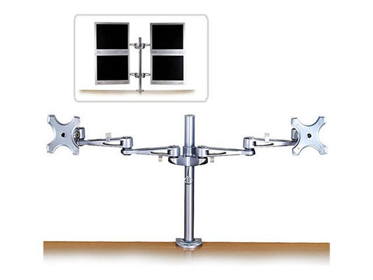 LINDY Dual Clamp on Long Bracket