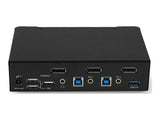 LINDY 2 Port KVM Switch DisplayPort 1.4 Switch between 2 DP equipped PCs from one keyboard mouse and monitor
