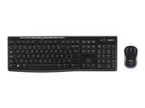 LOGITECH MK270 Wireless Combo black USB (FRA)