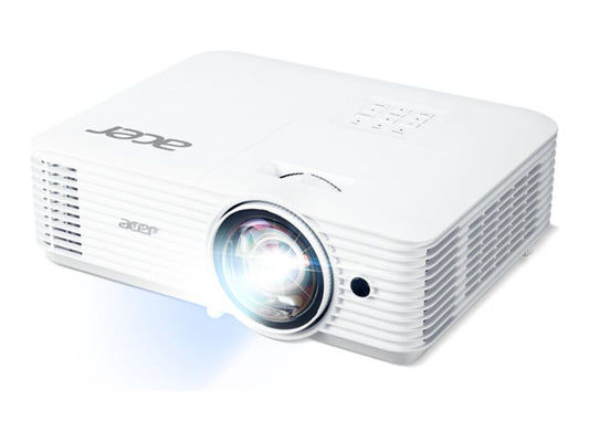 ACER H6518STi DLP short throw Projector 3500 ANSI Lumen FHD 1920x1080 10000:1 2xHDMI VGA RCA wireless projection white