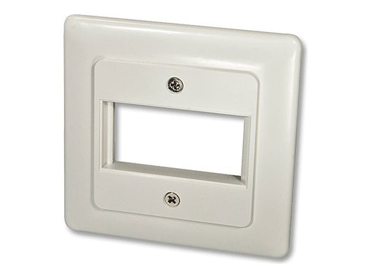LINDY Face Plate DE for 1 SnapIn Module Face plate with cover 80x80