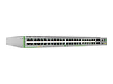 ALLIED L3 Stackable Switch 40x 10/100/1000-T PoE+ 8x 100M/1G/2.5G/5G-T PoE+ 4x SFP+ Ports single fixed PSU EU Power Cord