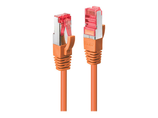 LINDY Cat.6 S/FTP Cable orange 0.5m Patchcable