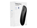 TNB Wireless Mac Mouse Dual Receiver Combine Elegance And Performance Smooth Sculpted And Metal Wheel Design