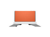 HP Clr LaserJet Red Storage Stand