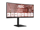 AOC CU34E4CV 34p UWQHD VA 120Hz 21:9 2xHDMI 2.0 DP 1.4 USB-C