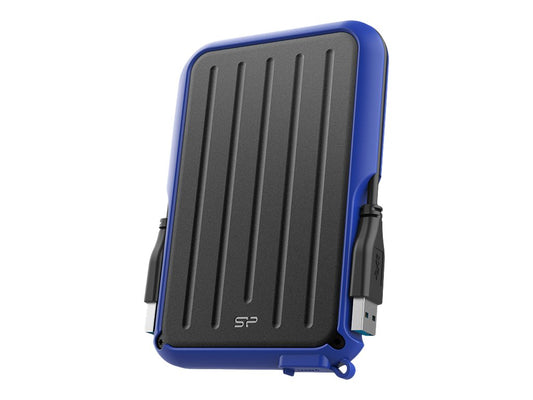 SILICON POWER External HDD Armor A66 2.5p 1To USB 3.2 IPX4 Blue