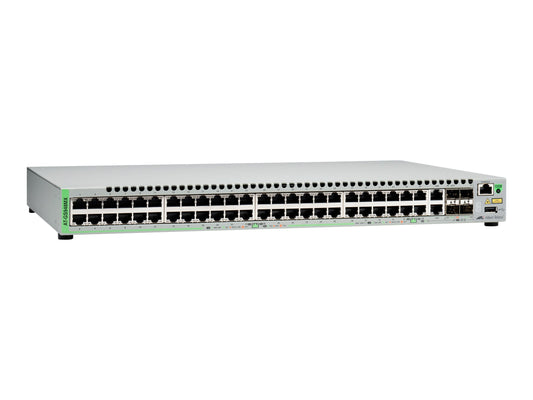 ALLIED Gigabit Ethernet Managed switch with 48 ports 10/100/1000T ports 2 SFP/Copper combo ports 2 SFP/SFP+ uplink slots single