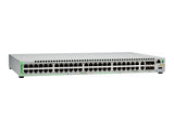 ALLIED Gigabit Ethernet Managed switch with 48 ports 10/100/1000T ports 2 SFP/Copper combo ports 2 SFP/SFP+ uplink slots single