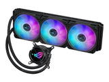ASUS ROG Strix LC III 360 ARGB all-in-one CPU liquid cooler with 360 rotatable water block Premium ROG ARGB fans