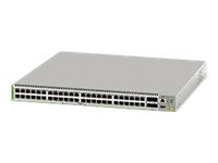 ALLIED 48x port 10/100/1000T 4x port 100/1000X SFP Gigabit Ethernet Managed switch 1 Fixed AC power supply EU Power Cord