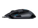 LOGITECH Hyperion Fury G402 Mouse right-handed 8 buttons wired USB