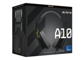 LOGITECH Astro Gaming A10 Gen 2 Headset full size wired 3.5 mm jack black