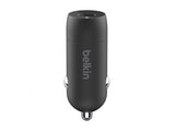 BELKIN 30W USB PD Car Charger With PPS W/PVC C-C 1M BLK