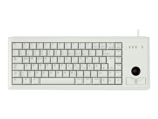CHERRY Compact Trackball Keyboard PS/2 grey (US)