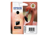 EPSON T0878 cartouche d encre noir mat capacité standard 11.4ml 1-pack blister sans alarme