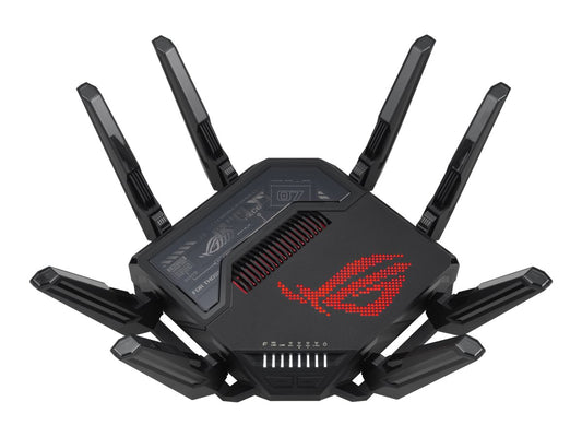 ASUS ROG Rapture GT-BE98 Quad-band WiFi 7 802.11be Gaming Router support new 320MHz bandwidth