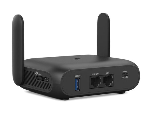 TP-LINK Routeur de voyage portable WiFi 7 BE3600 bi-bande associant la technologie Wi-Fi 7 le TL-WR3602BE offre une vitesse sans