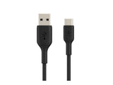 BELKIN BOOST CHARGE USB-A to USB-C Cable PVC 2M Black