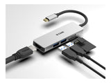 D-LINK USB-C 5-in-1 HDMI SD /microSD card reader