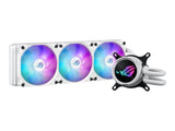 ASUS ROG Strix LC III 360 ARGB WHT all-in-one CPU liquid cooler with 360 rotatable water block Premium ROG ARGB fans