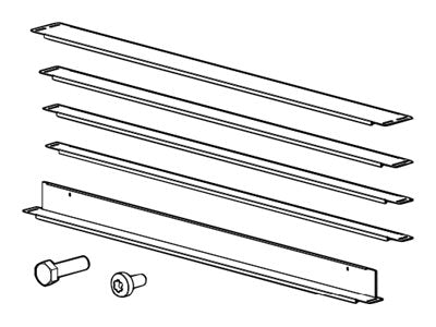 APC HyperPod Roof Roof Filler Panel Set 4ft Aisle