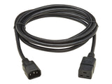 EATON TRIPPLITE Power cable C14 to C19 H05VV-F 10A 2M