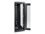 EATON Wall-Mounted SmartRack 18U Enclosure L. 600mm D.550mm Rear Hinges Glass Door