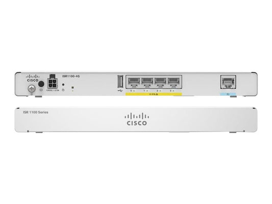 CISCO ISR1100 Router 4 Eth LAN WAN Ports 1 LTE Port 4G RAM