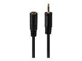 LINDY Audio Adapter Cable 2.5M/3.5F 20cm-Kabel 2.5mm M/3.5mm F