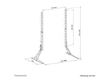 NEOMOUNTS DS45-430BL19 Support de bureau pour écran à poser 23-75p