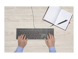 CHERRY KC 6000 SLIM Corded Keyboard - USB - BLACK (DE)