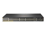 HPE Aruba 2930M Switch 40G 1 Slot PoE Class 6 Layer 3 10 Chassis Backplane Stacking Static RIP Access OSPF Routing ACLs
