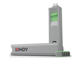 LINDY Verrou de port USB type C vert 4pcs