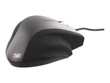 TNB ERGO Line Wired Ergonomic Mouse Black Optimized Design For Comfortable Use