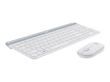 LOGITECH Slim Wireless Keyboard and Mouse Combo MK470 OFFWHITE (FR)