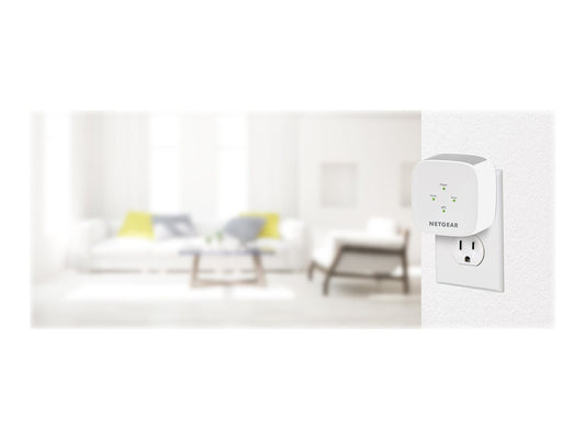 NETGEAR WiFi AC1200 WallPlug Range Extender EX6110