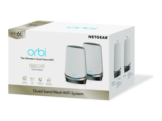NETGEAR ORBI AX11000 1ROU +1 SATELL BNDL RBKE962
