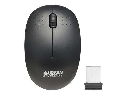 URBAN FACTORY Free Souris Sans Fil 2.4Ghz