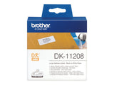 BROTHER P-TOUCH DK-11208 die-cut adress label big 38x90mm 400 labels