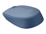 LOGITECH M171 Mouse right and left-handed optical 3 buttons wireless 2.4 GHz USB wireless receiver blue/grey