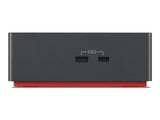 LENOVO ThinkPad Thunderbolt 4 WorkStation Dock - Thunderbolt 4 - HDMI, 2 x DP, 2 x Thunderbolt - 1GbE - 300 Watt