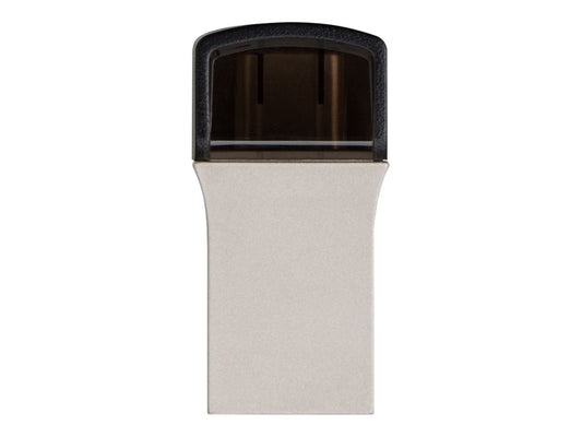 TRANSCEND 32Go Clé USB3.1 Gen 1- On The Go - Type A et C - Argentée