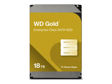 WD Gold 18To HDD 7200rpm 6Gb/s sATA 512Mo cache 3.5p intern RoHS compliant Enterprise Bulk